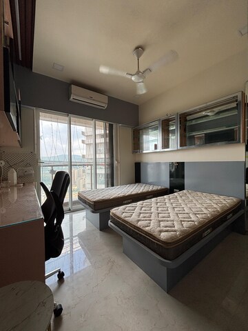Bedroom in 3 BHK Apartment at DB Woods, Goregaon East – for Rent