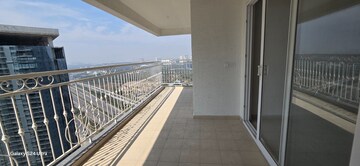 Balcony in 4 BHK Apartment at Prestige Beverly Hills, Kokapet – for Rent