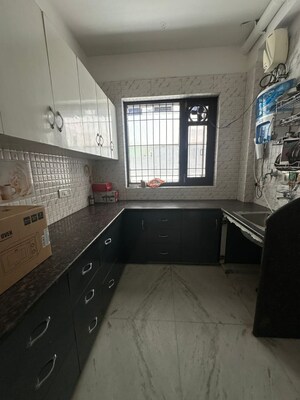 Kitchen in 2 BHK Builder Floor at Krishna Colony – for Rent