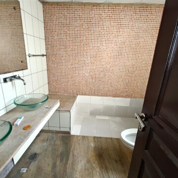 Bathroom in 3 BHK Apartment at Unitech Uniworld Gardens, Islampur – for Rent