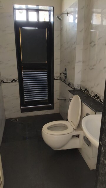 Bathroom in 2 BHK Apartment at Goyal Lakshchandi Heights, Goregaon East – for Rent