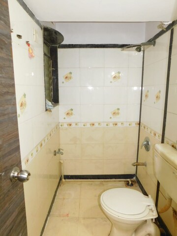 Bathroom in 2 BHK Apartment at Blue Star Apartment, Andheri West – for Rent