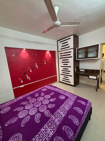 Bedroom in 3 BHK Apartment at Aditya Breeze Park, Balewadi – for Rent