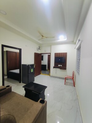 Living Room in 1 BHK Apartment at Kondapur – for Rent