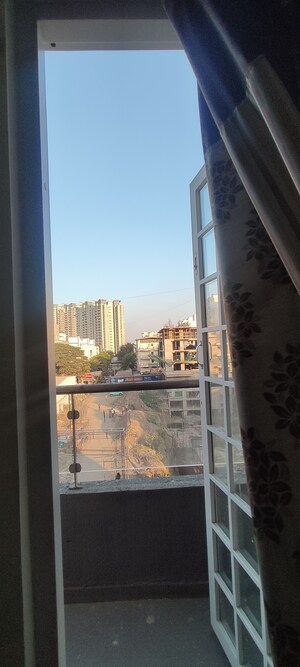 Balcony in 2 BHK Apartment at Prithvi Proximus, Hadapsar – for Rent