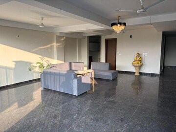 Living Room in 3 BHK Builder Floor at Ansal Sushant Apartments, Sushant Lok I – for Rent