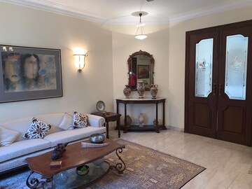 Living Room in 3 BHK Builder Floor at Ansal Sushant Apartments, Sushant Lok I – for Rent