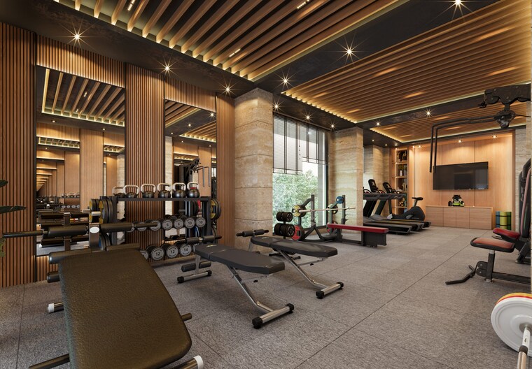 Gym, kondapur 4 Bedroom 2995 Sq.Ft. Apartment In Kondapur Hyderabad 9665510
