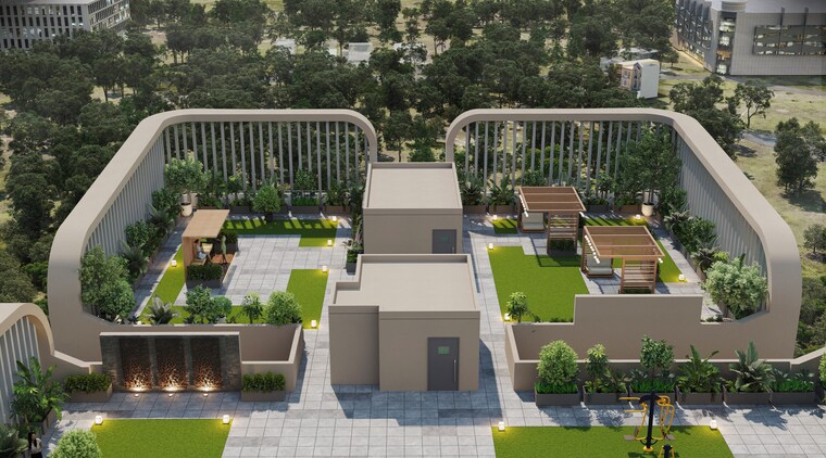 Balcony, kondapur 4 Bedroom 2995 Sq.Ft. Apartment In Kondapur Hyderabad 9665510