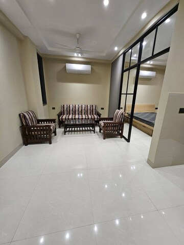 Living Room in 1 BHK Apartment at Saket – for Rent