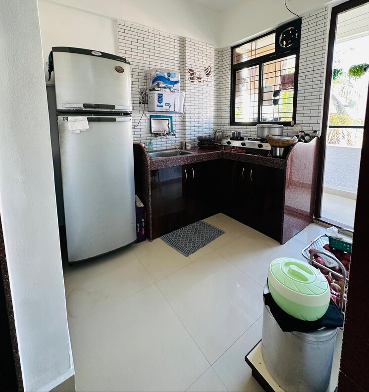 Kitchen, sai-angan-pimple-nilakh 2 Bedroom 650 Sq.Ft. Apartment In Pimple Nilakh Pune 9665509