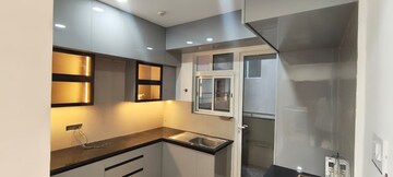 Kitchen in 3 BHK Apartment at Aurobindo The Regent, Kondapur – for Rent