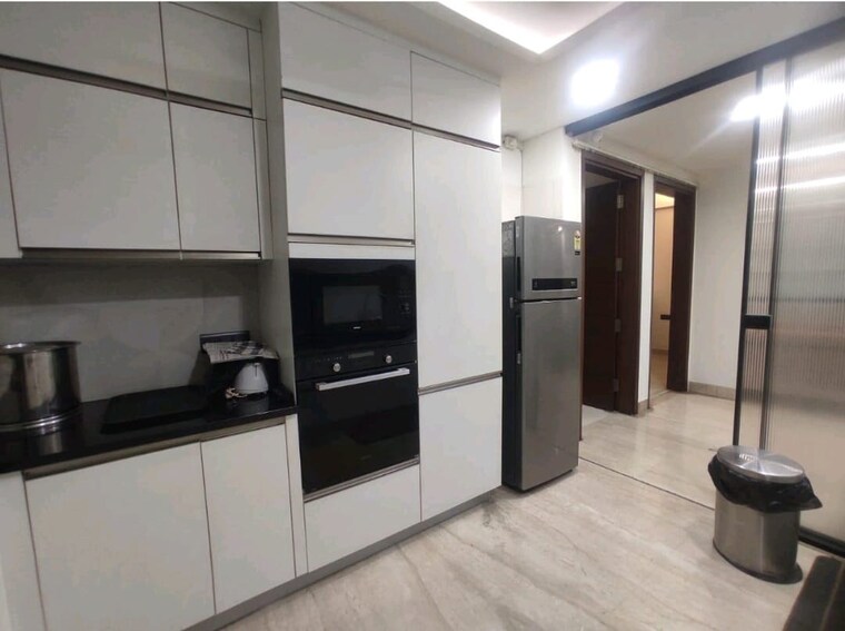 Kitchen, safdarjung enclave 3 Bedroom 1800 Sq.Ft. Builder Floor In Safdarjung Enclave Delhi 9665536
