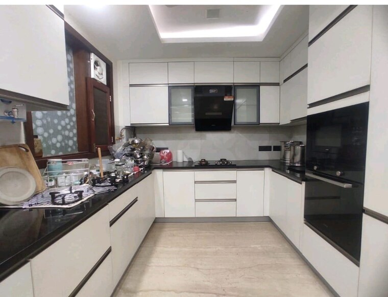 Kitchen, safdarjung enclave 3 Bedroom 1800 Sq.Ft. Builder Floor In Safdarjung Enclave Delhi 9665536