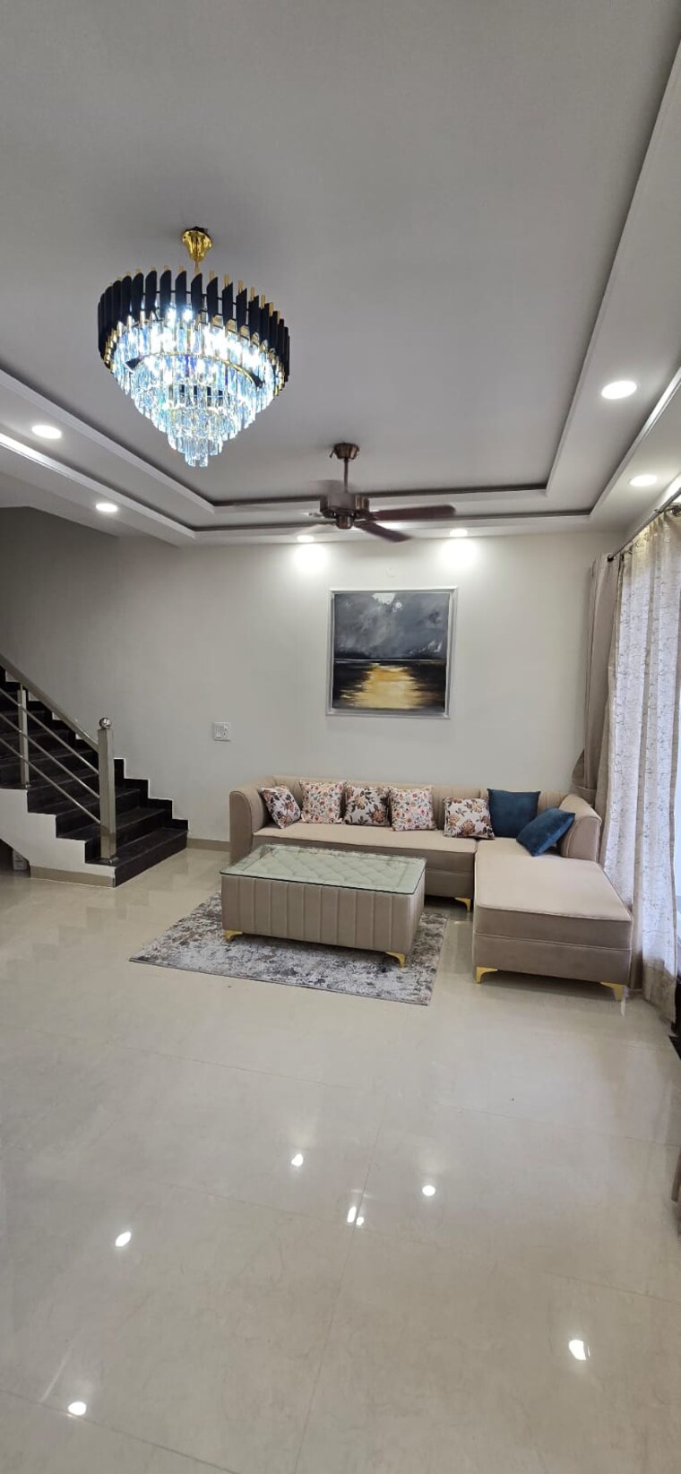 Living Room, dhakoli 3 Bedroom 125 Sq.Ft. Independent House In Dhakoli Zirakpur 9665562