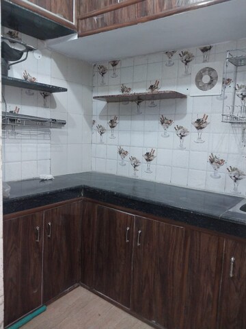 Kitchen in 1.5 BHK Apartment at Paschim Vihar – for Rent