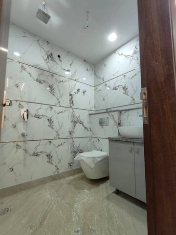Bathroom in 3 BHK Apartment at Saket – for Rent