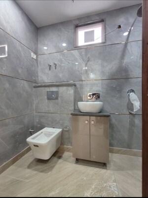 Bathroom in 3 BHK Apartment at Saket – for Rent