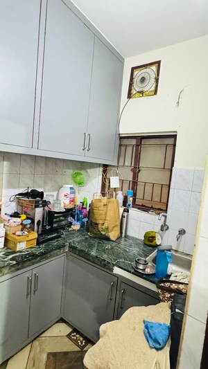 Kitchen in 2 BHK Builder Floor at Ashoka Enclave – for Rent