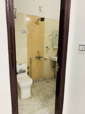 Bathroom in 3 BHK Builder Floor at Sector 37 – for Rent