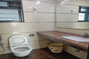 Bathroom in 2 BHK Apartment at Godrej Platinum Mumbai, Vikhroli East – for Rent