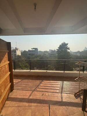 Balcony in 4 BHK Apartment at Jan Pratinidhi Apartment, Sector 28 – for Sale