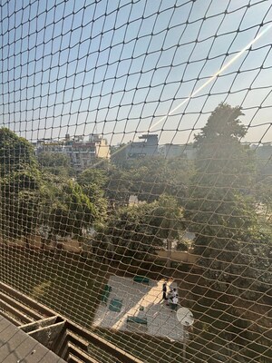 Balcony in 4 BHK Apartment at Jan Pratinidhi Apartment, Sector 28 – for Sale