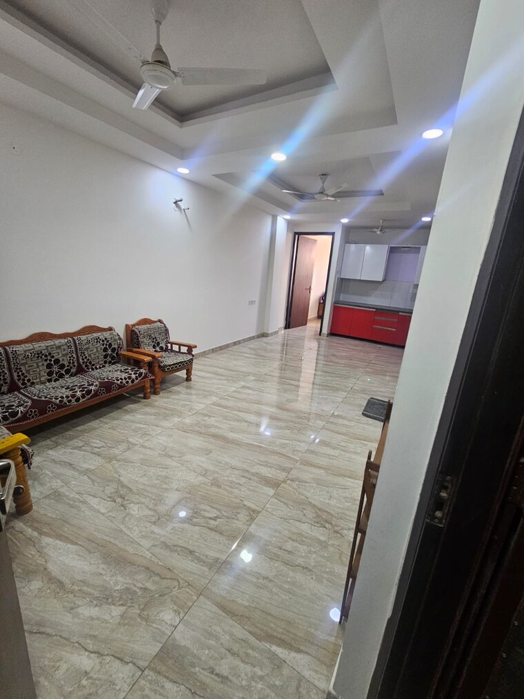 Living Room, palm-residency-chhatarpur 2 Bedroom 900 Sq.Ft. Builder Floor In Chattarpur Delhi 9665704
