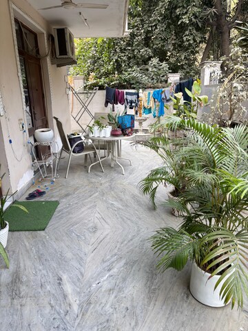 Balcony in 3 BHK Builder Floor at Ansal Sushant Lok I, Sector 43 – for Rent