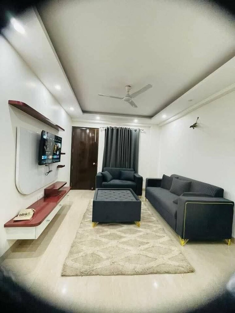 Living Room, freedom fighters enclave 3 Bedroom 1500 Sq.Ft. Apartment In Freedom Fighters Enclave Delhi 9665712