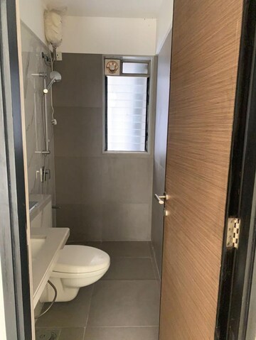 Bathroom in 2 BHK Apartment at Kabra Diamante, Goregaon West – for Rent