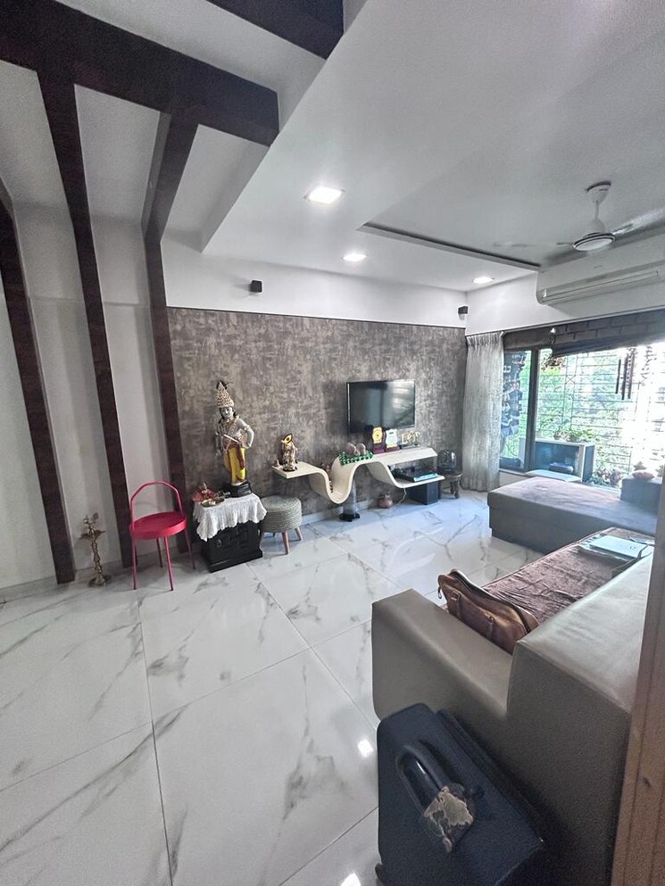 Living Room, ashar-residency 2 Bedroom 1050 Sq.Ft. Apartment In Pokhran Road No Two Thane 9665773