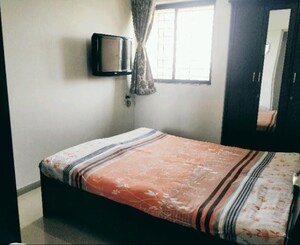 Bedroom in 2.5 BHK Apartment at Puranik City Phase III, Ghodbunder Road – for Sale