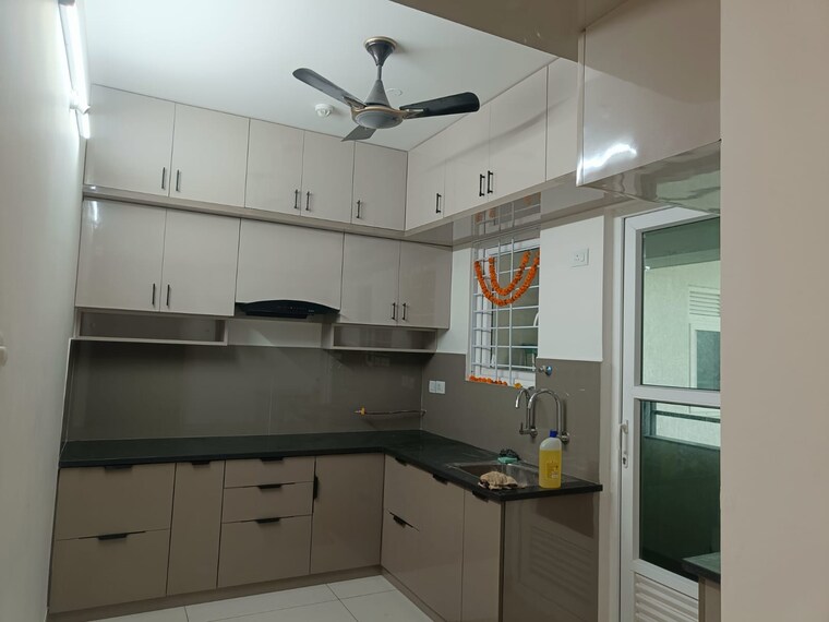 Kitchen, my-home-sayuk 2 Bedroom 1355 Sq.Ft. Apartment In Tellapur Hyderabad 9665821