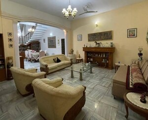 Living Room in 4 BHK Apartment at Aparna Senor Valley I, Jubilee Hills – for Rent