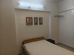 Bedroom in 2 BHK Apartment at Wadgaon Sheri – for Rent