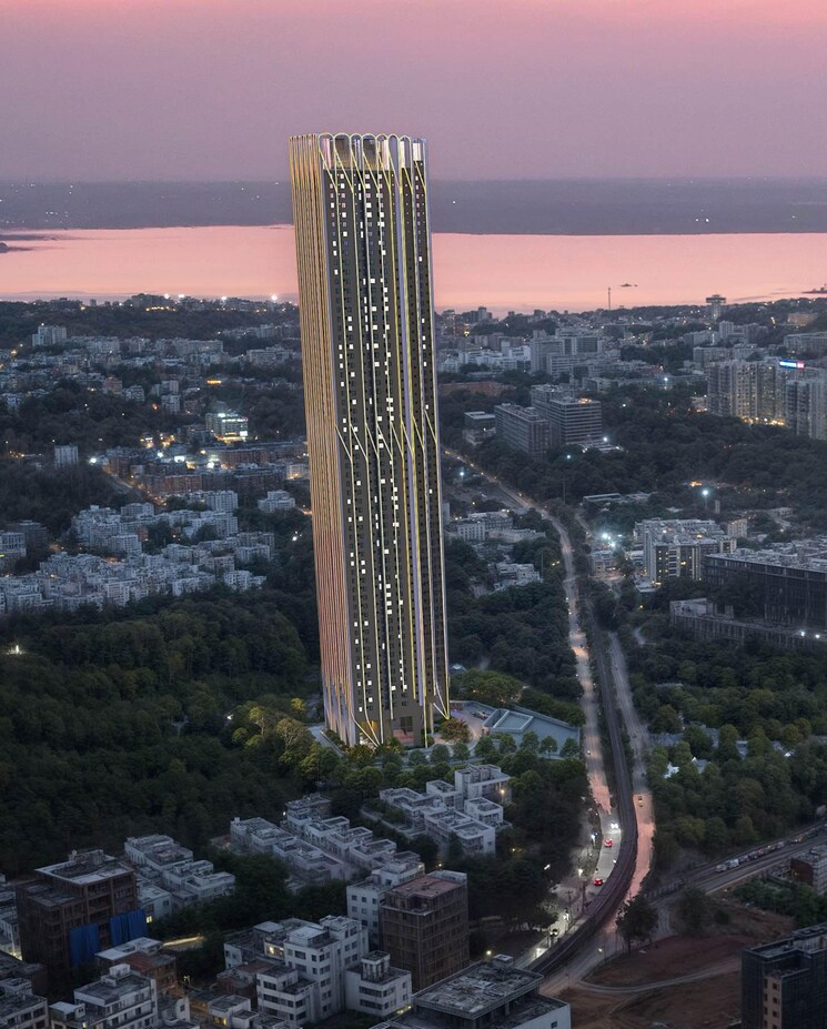 Exterior View, navanaami-one 3 Bedroom 2437 Sq.Ft. Apartment In Kokapet Hyderabad 9665896