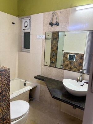 Bathroom in 2 BHK Apartment at ATS Greens I, Sector 50 – for Rent
