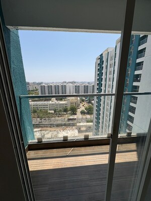 Balcony in 2 BHK Apartment at Megapolis Serenity, Hinjewadi – for Rent