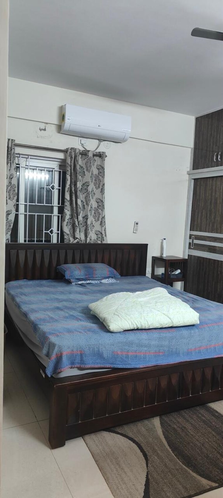 Bedroom, poorna pragna layout 3 Bedroom 1450 Sq.Ft. Builder Floor In Poorna Pragna Layout Bangalore 9666069