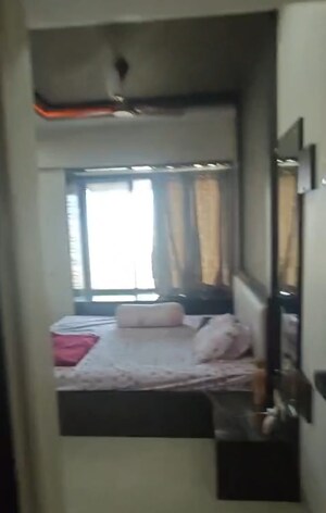 Bedroom in 3 BHK Apartment at RK Cosmos CHS, Thane West – for Rent