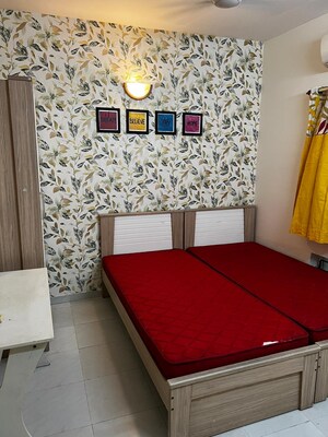 Bedroom in 3 BHK Apartment at Kristi Villa, Chinar Park – for Sale
