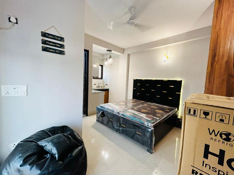 Master Bedroom, saket 1 RK 480 Sq.Ft. Apartment In Saket Delhi 9666109