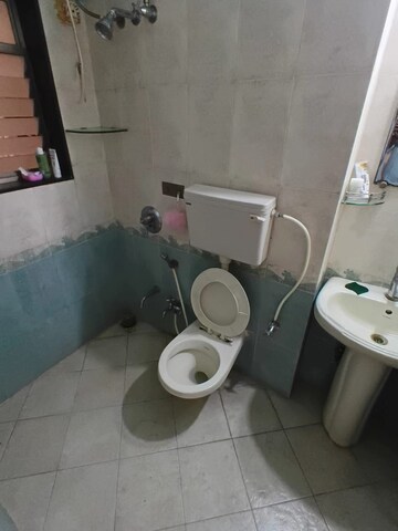 Bathroom in 2 BHK Apartment at Lokhandwala Infrastructure Spring Leaf, Kandivali East – for Rent