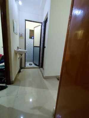 Building Lobby in 2 BHK Apartment at Swapna Shilp Apartment, Wakad – for Rent