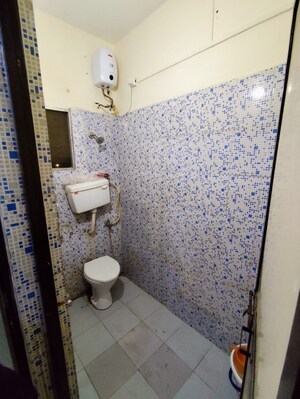 Bathroom in 2 BHK Apartment at Swapna Shilp Apartment, Wakad – for Rent