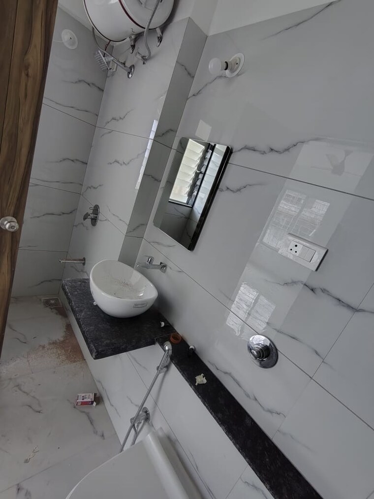 Bathroom, futuristic-the-miracle 3 Bedroom 1196 Sq.Ft. Apartment In Pimple Saudagar Pune 9666130