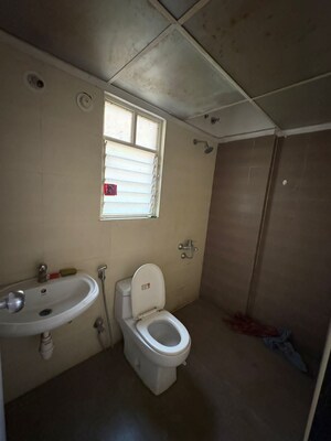 Bathroom in 3 BHK Apartment at Sree Mangal Aishwaryam Greens Phase II, Wakad – for Rent