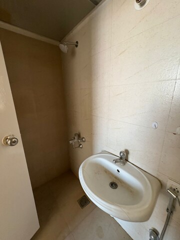 Bathroom in 3 BHK Apartment at Sree Mangal Aishwaryam Greens Phase II, Wakad – for Rent