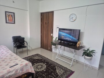 Bedroom in 1 BHK Apartment at Divine Palm Springs, Wakad – for Rent